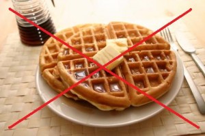 no waffle