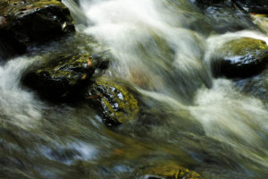 flowing