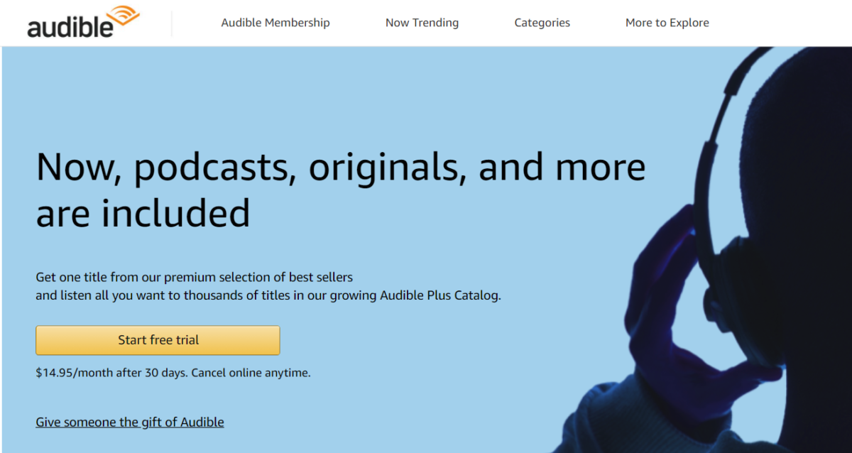 audible free trial